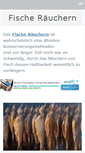 Mobile Screenshot of fischraeuchern.com